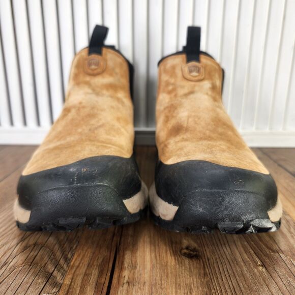 Danner Arctic 600 5" 200g Chelsea Boots Mens Sz 9 Brown Suede Waterproof Vibram - Picture 2 of 9